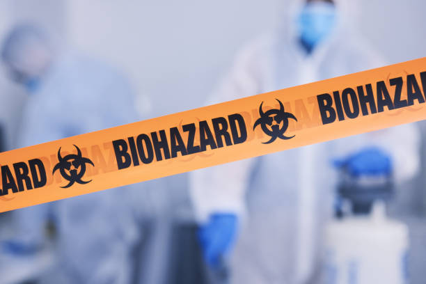 Professional Blood Cleanup technician working in Bremerton, WA